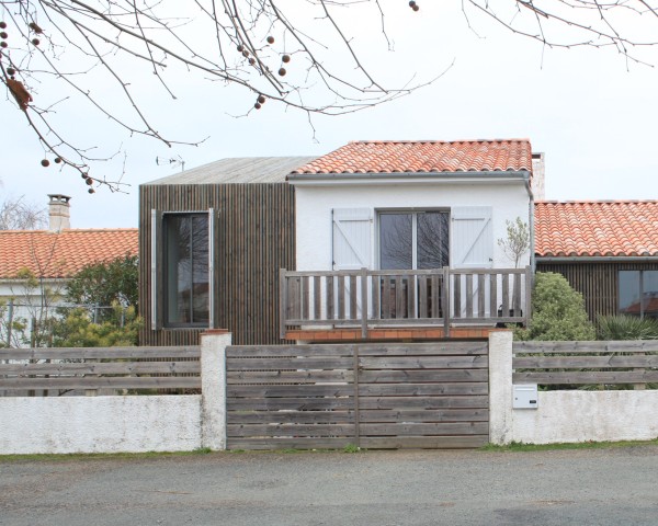 SB Architectes Vendée - Extension d'une maison à Longeville-sur-Mer